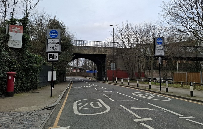 LTN restrictions on Westcombe Hill